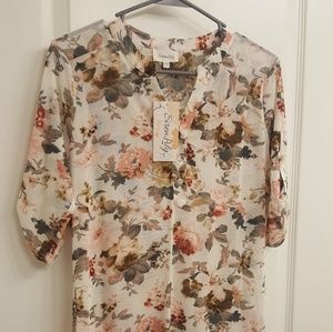 Floral blouse